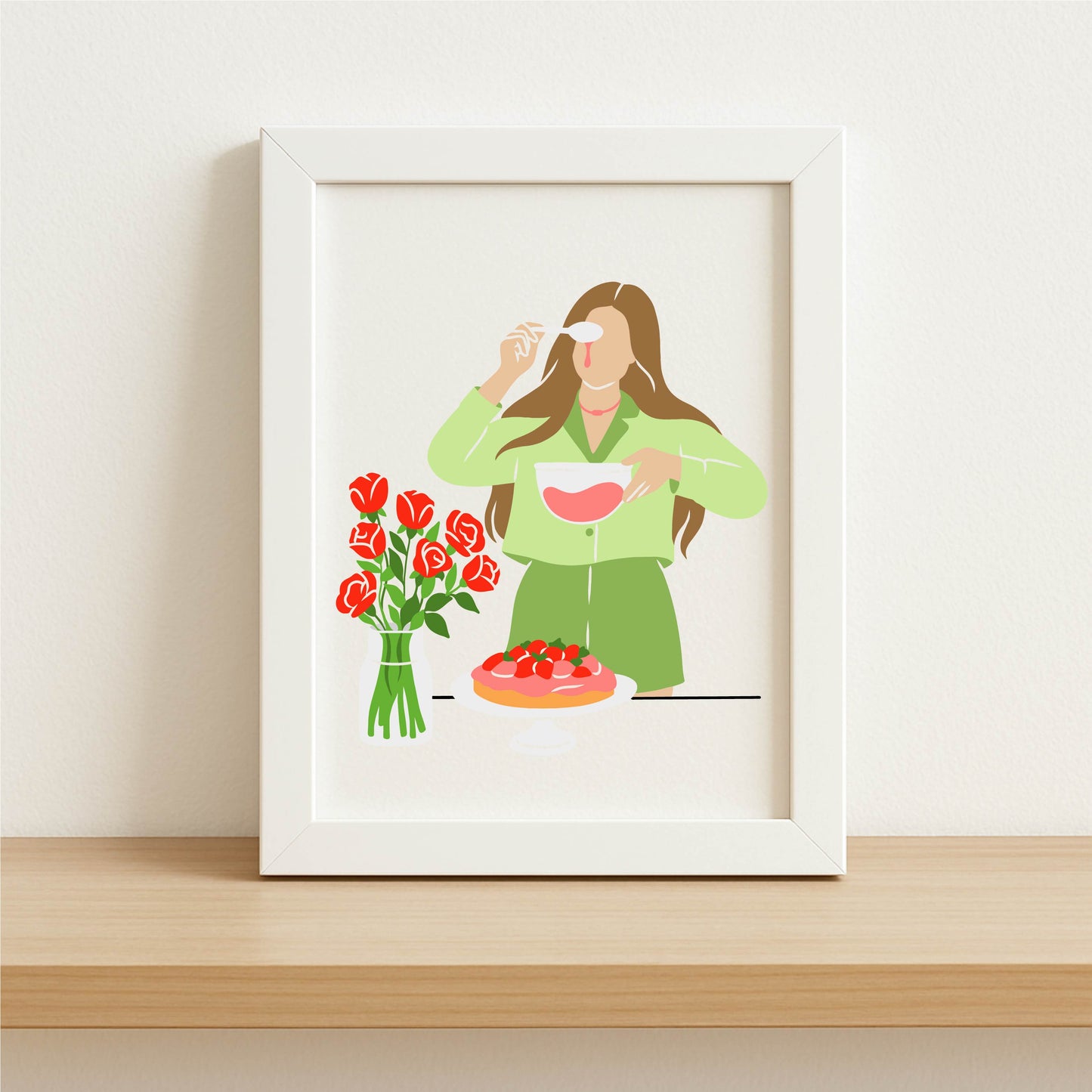Ma peinture sur numéro - Saveurs en fleurs