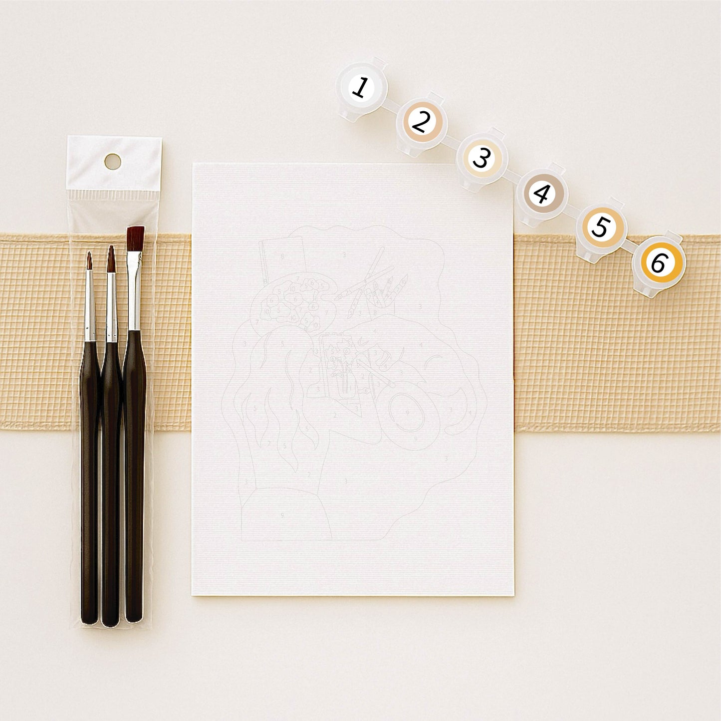 Ma peinture sur numéro - Pause créative