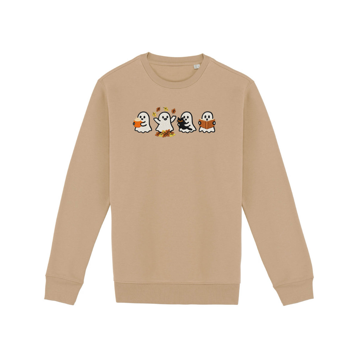Sweat brodé « Petits fantômes » d’Halloween