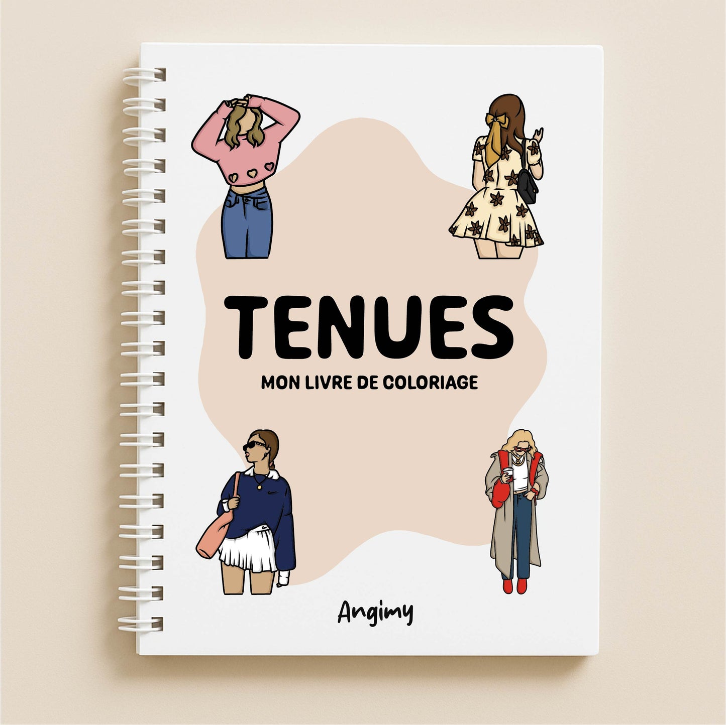 Mon livre de coloriage - tenues