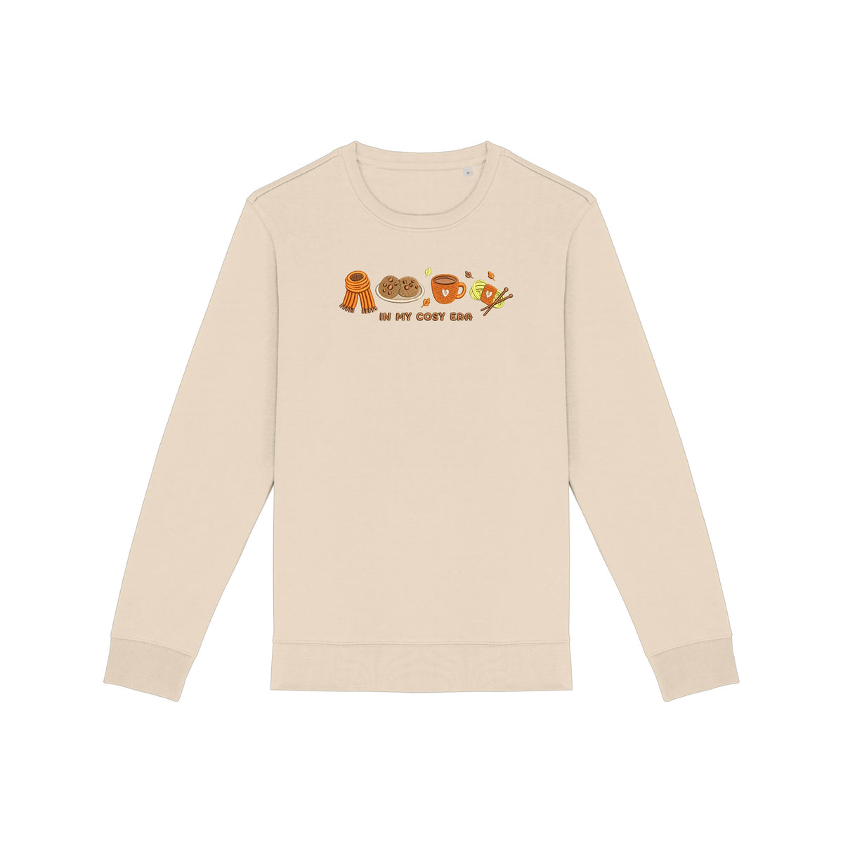 Sweat brodé « In My Cosy Era » d’Automne