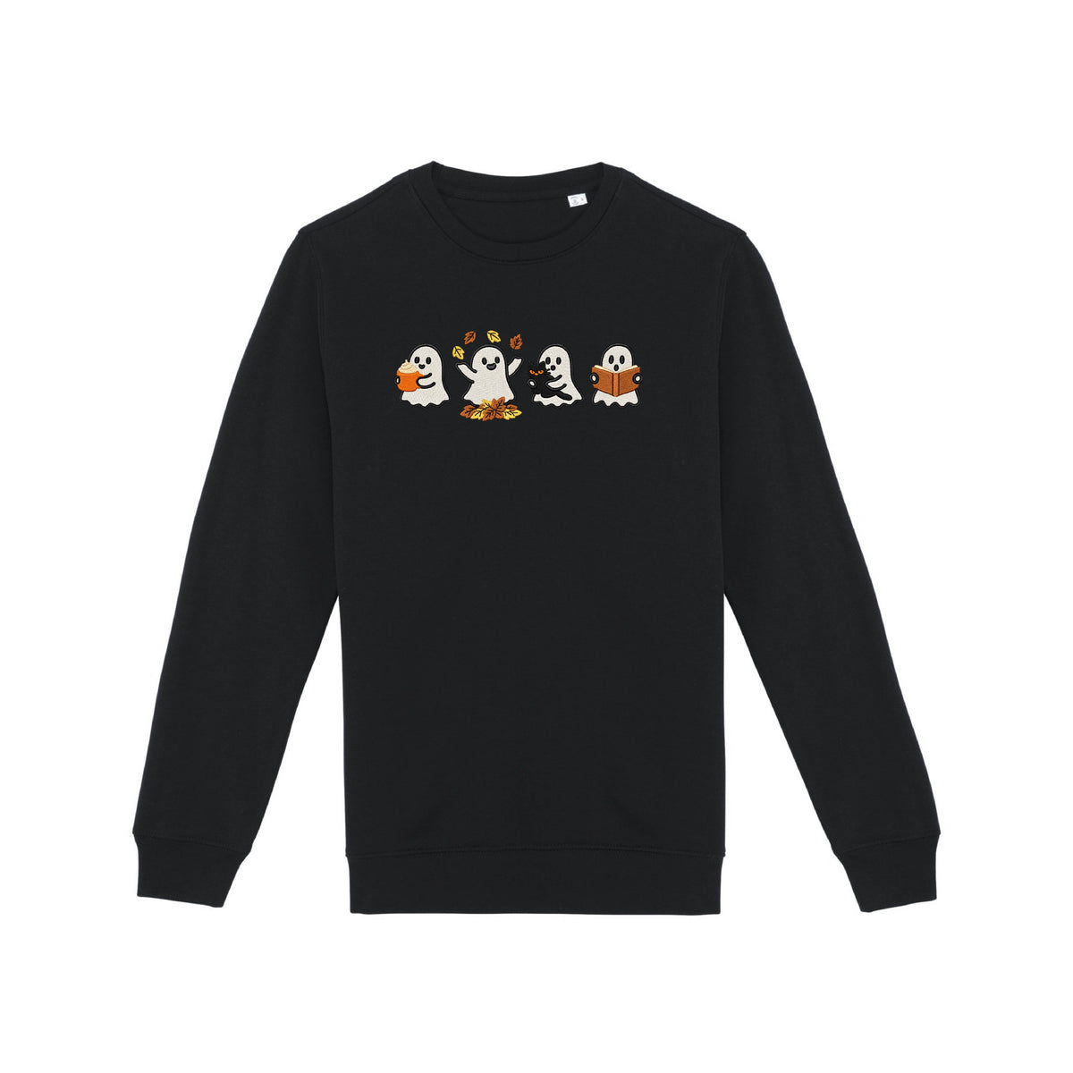 Sweat brodé « Petits fantômes » d’Halloween