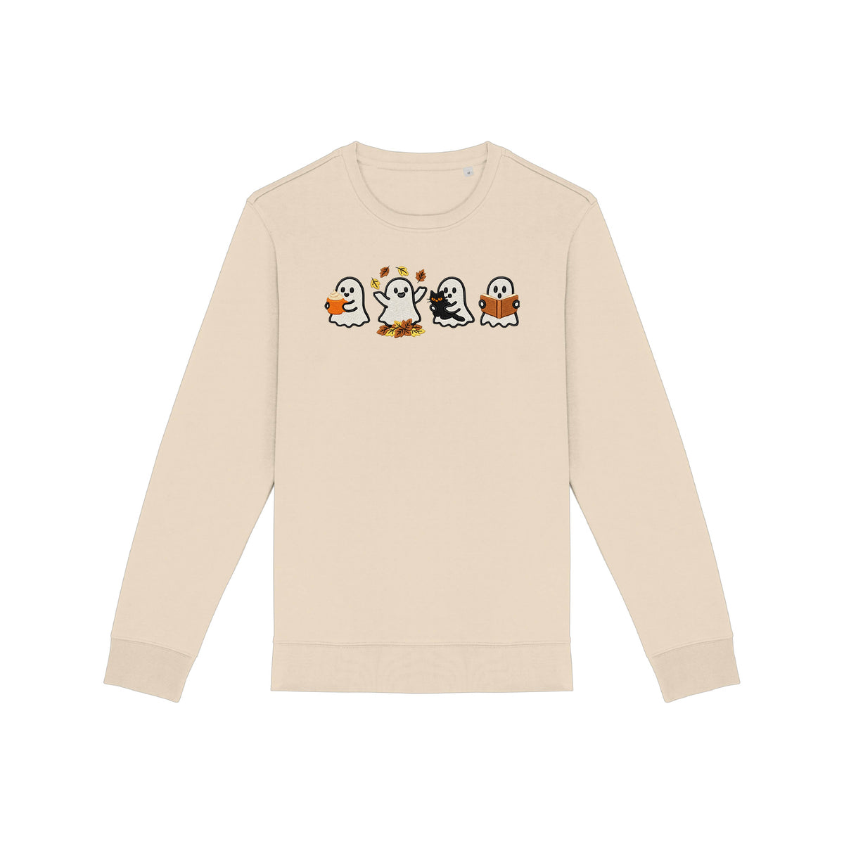 Sweat brodé « Petits fantômes » d’Halloween