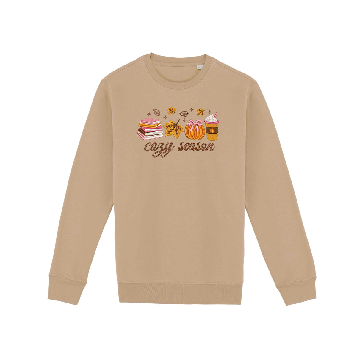 Sweat brodé « Cozy season » d’Automne
