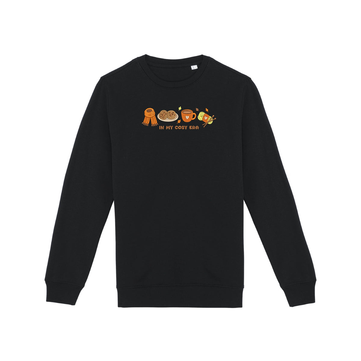 Sweat brodé « In My Cosy Era » d’Automne