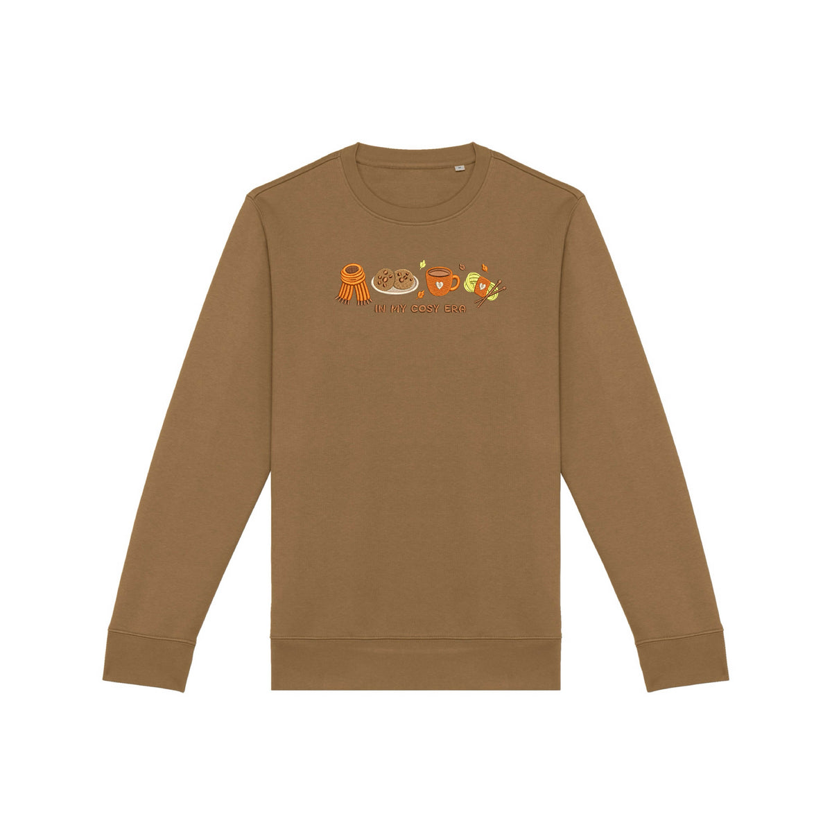 Sweat brodé « In My Cosy Era » d’Automne