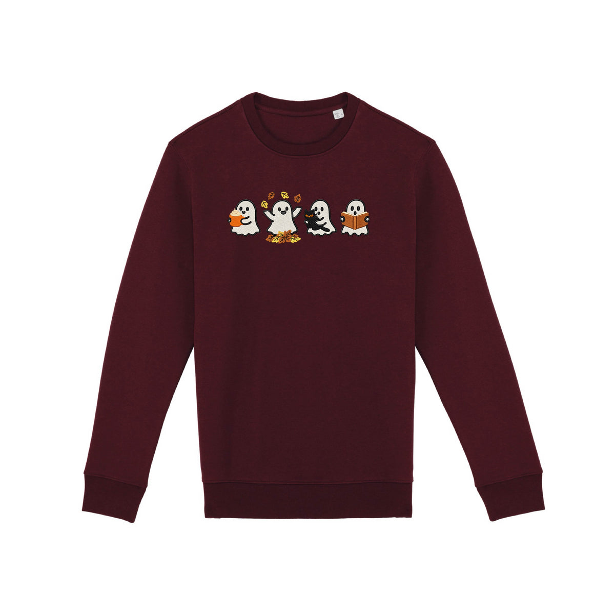 Sweat brodé « Petits fantômes » d’Halloween