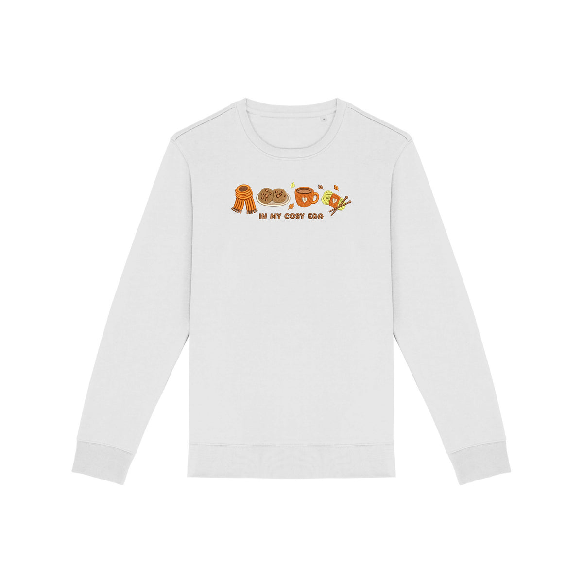 Sweat brodé « In My Cosy Era » d’Automne