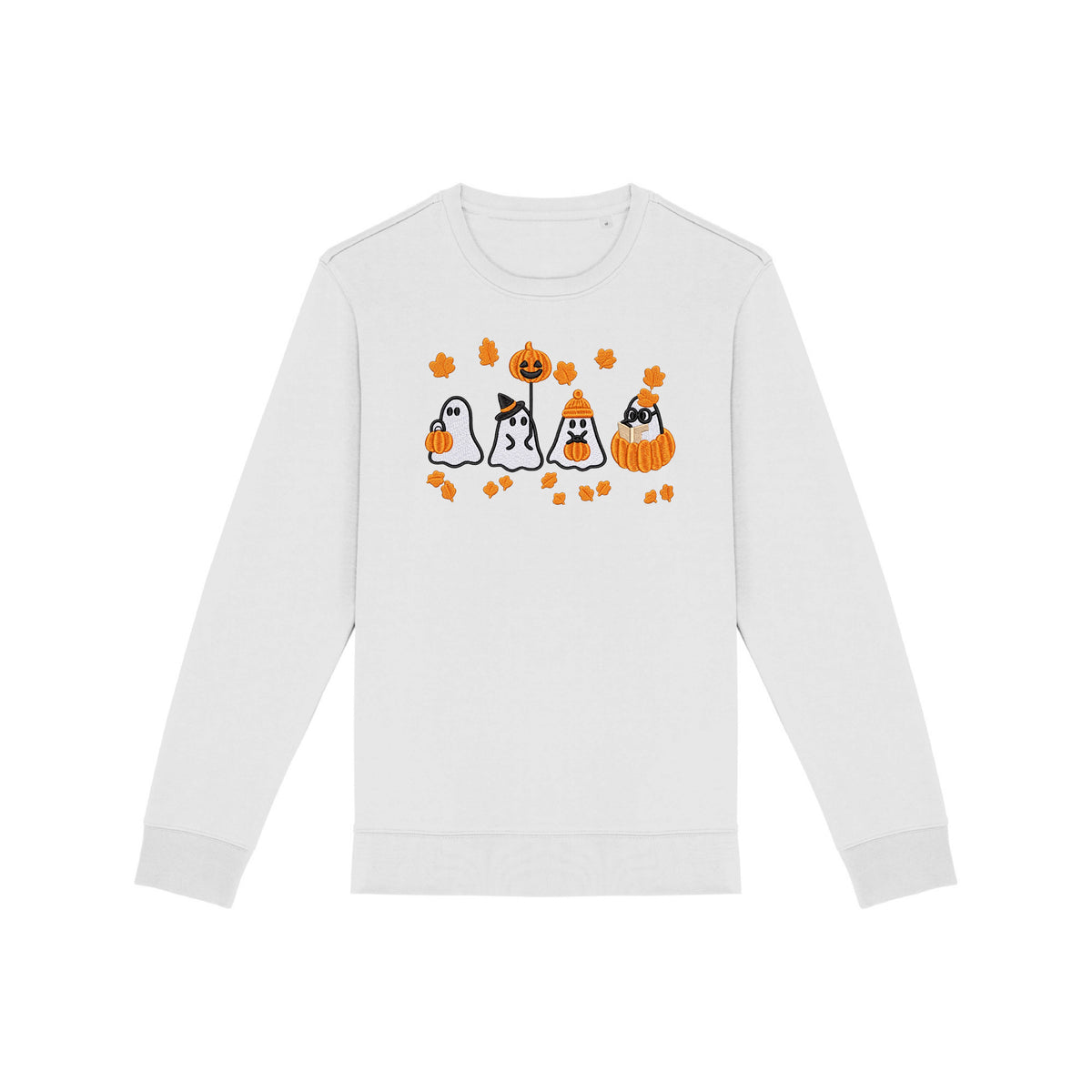 Sweat brodé « Les 4 petits fantômes » d’Halloween